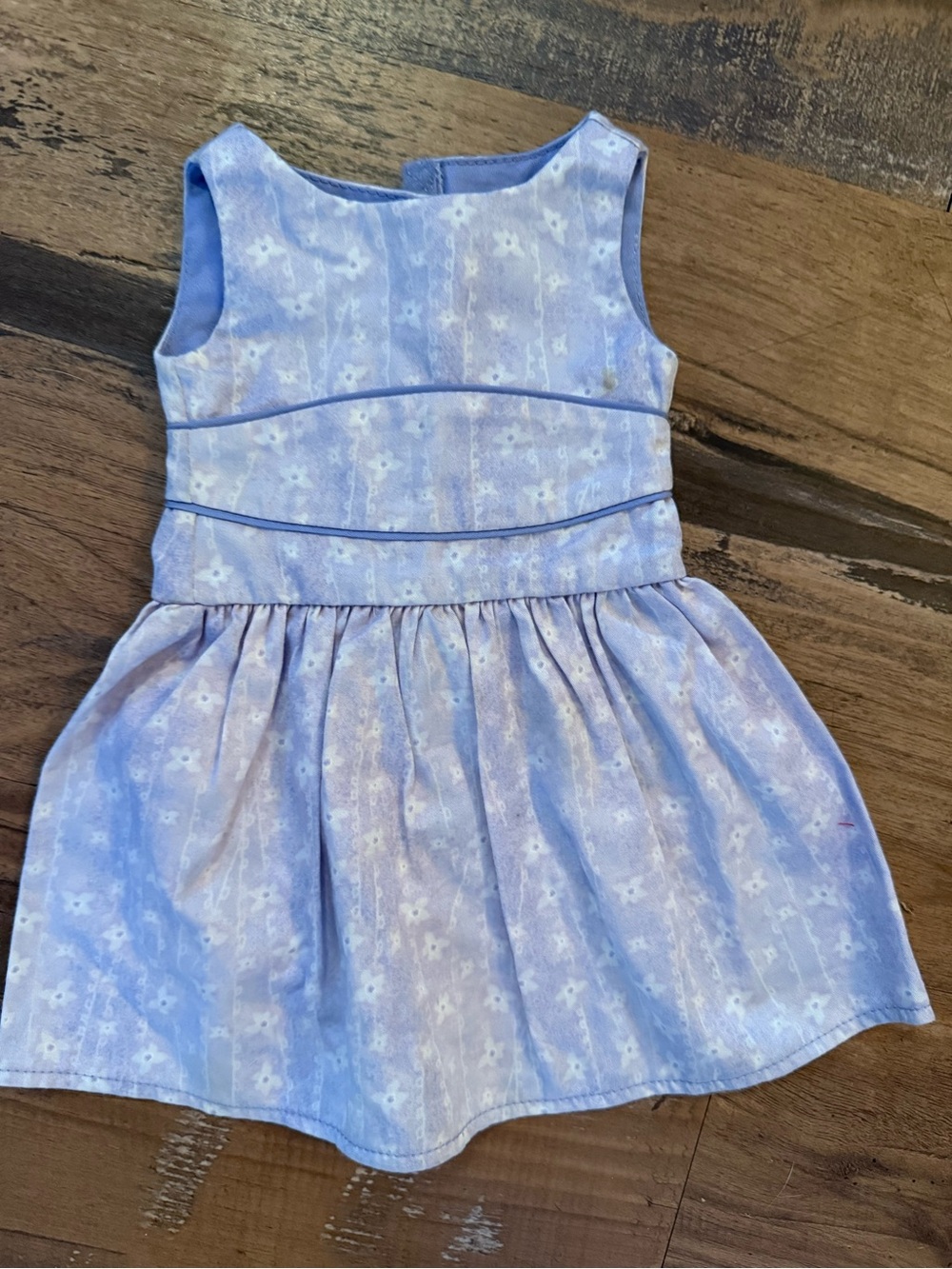 American Girl Springtime Dress Purple With White Flowers 18” retired